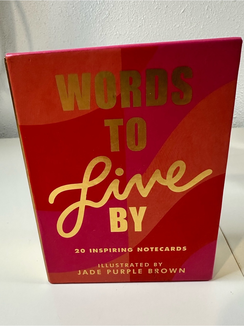 Bold & Powerful’ “Words to Live By”18 Inspiring Notecards -